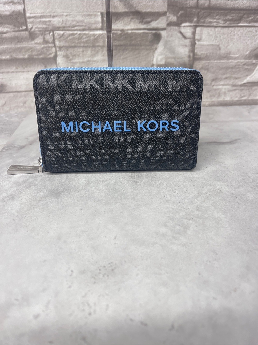 Michael Kors Scarlett Medium Satchel & Matching Wallet South Pacific Blue - Picture 9 of 12